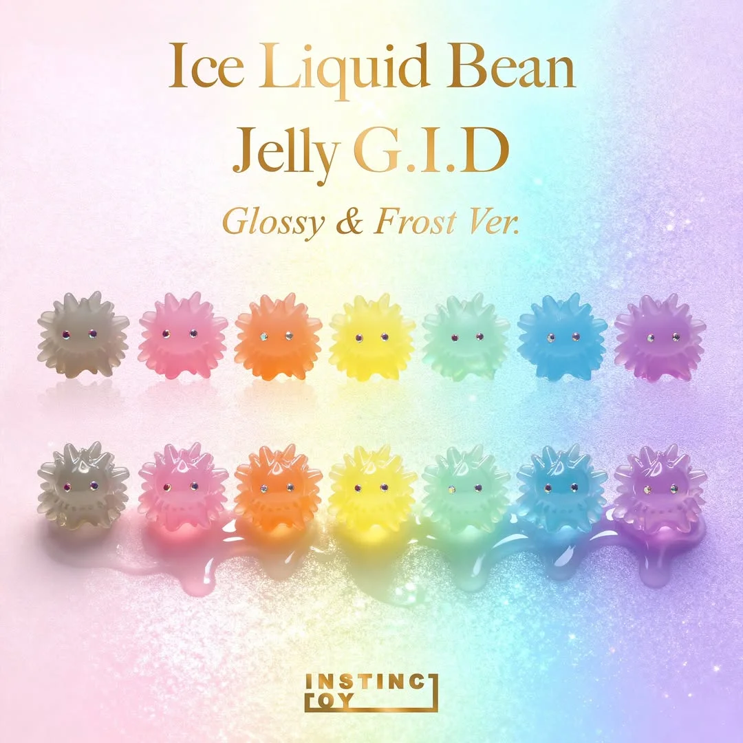 Instinctoy Ice Liquid Bean Jelly G.I.D - Glossy & Frost Ver Sets
